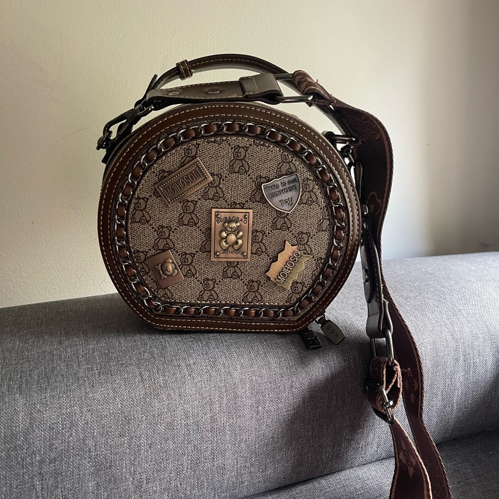 New Drum bag with bear decor